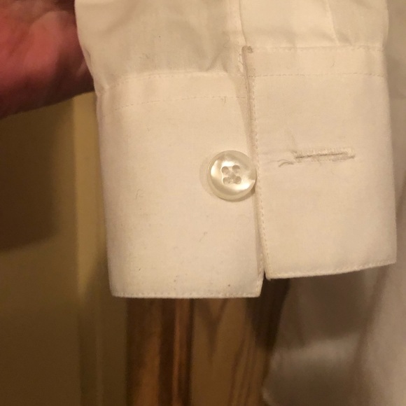 Haggar for her White Blouse Size M - Picture 9 of 10